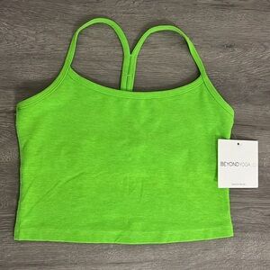 “Honeydew” Beyond Yoga Spacedye Tank